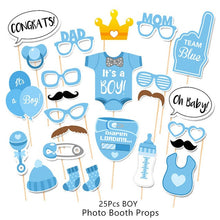Load image into Gallery viewer, Baby Shower Banner Its A Boy/Girl Confetti Balloon Baby Gender Reveal Birthday Party Decorations Kids Gift Party Decor Supplies
