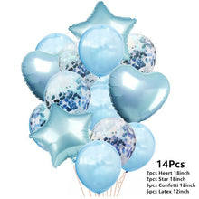 Load image into Gallery viewer, Baby Shower Banner Its A Boy/Girl Confetti Balloon Baby Gender Reveal Birthday Party Decorations Kids Gift Party Decor Supplies
