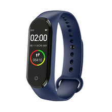 Load image into Gallery viewer, Digital watch M4 Sport Watch Heart Rate Blood Pressure Monitoring Male And Female Pedometer Bluetooth Anti-lost Cable Cell Phone
