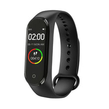 Load image into Gallery viewer, Digital watch M4 Sport Watch Heart Rate Blood Pressure Monitoring Male And Female Pedometer Bluetooth Anti-lost Cable Cell Phone
