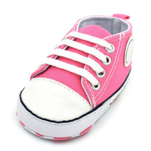 Load image into Gallery viewer, Classic Canvas Newborn Baby Boys Girls First Walkers Toddler Soft Sole Anti-slip Shoes

