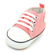 Load image into Gallery viewer, Classic Canvas Newborn Baby Boys Girls First Walkers Toddler Soft Sole Anti-slip Shoes
