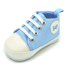 Load image into Gallery viewer, Classic Canvas Newborn Baby Boys Girls First Walkers Toddler Soft Sole Anti-slip Shoes
