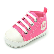 Load image into Gallery viewer, Classic Canvas Newborn Baby Boys Girls First Walkers Toddler Soft Sole Anti-slip Shoes
