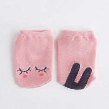 Load image into Gallery viewer, Baby Anti Slip Socks Non-slip Baby Toddler Low Cut Socks Shoes Slippers Boys Girls Children's Low Cut Socks Booties Kids Socks
