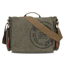 Load image into Gallery viewer, Manjianghong Leisure Canvas Men&#39;s Briefcase Bags Quality Guaranteed Man&#39;s Shoulder Bag Fashion Business Functional Messenger Bag
