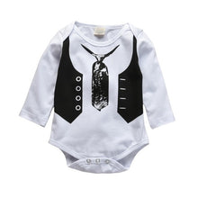 Load image into Gallery viewer, 3 Pcs Newborn Baby Boys Clothes Set Cloud Print Cotton Long Sleeve T-Shirt+Casual Solid Color Pant+Hat Infant Clothing Outfits
