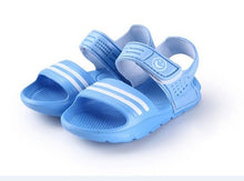 Load image into Gallery viewer, 2019 1Pair Casual Children Kids Shoes Baby Boy Closed Toe Summer Beach Sandals Flat  Girls Casual Closed Toe Beach Pool Flat PVC
