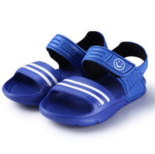 Load image into Gallery viewer, 2019 1Pair Casual Children Kids Shoes Baby Boy Closed Toe Summer Beach Sandals Flat  Girls Casual Closed Toe Beach Pool Flat PVC
