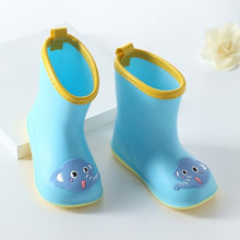 Load image into Gallery viewer, KushyShoo Classic Children's Shoes PVC Rubber Kids Baby Cartoon Shoes Water Shoes Waterproof Rain Boots Toddler Girl Rainboots

