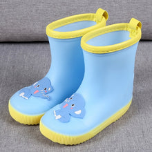 Load image into Gallery viewer, KushyShoo Classic Children's Shoes PVC Rubber Kids Baby Cartoon Shoes Water Shoes Waterproof Rain Boots Toddler Girl Rainboots

