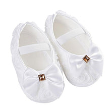 Load image into Gallery viewer, LONSANT Toddler Kid Baby Girl Rose Bowknot Elastic Band Newborn Walking Shoes E1120
