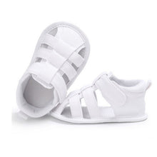 Load image into Gallery viewer, Kids Newborn Baby Boys Fashion Summer Soft Crib Shoes First Walker Anti Slip Sandals Shoe
