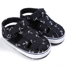 Load image into Gallery viewer, Kids Newborn Baby Boys Fashion Summer Soft Crib Shoes First Walker Anti Slip Sandals Shoe
