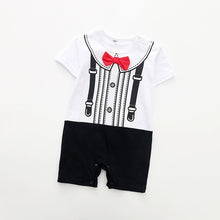 Load image into Gallery viewer, Baby Rompers Summer Style Powered Baby Boy Girl Clothing Newborn Infant giraffe Short Sleeve Clothes 3-6-9-12-18 Months
