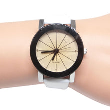 Load image into Gallery viewer, Men/Women's Simple Casual Style PU Leather Watchband Round Dial Couples Watch Wrist Watch XRQ88
