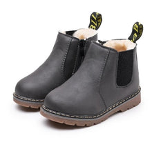 Load image into Gallery viewer, Children Snow Boots 2020 Autumn Winter Cotton Shoes Boys Girls Waterproof Non-slip Ankle Boots Kids Leather Boots Fashion
