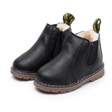 Load image into Gallery viewer, Children Snow Boots 2020 Autumn Winter Cotton Shoes Boys Girls Waterproof Non-slip Ankle Boots Kids Leather Boots Fashion
