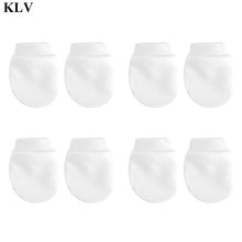 Load image into Gallery viewer, KLV 4 Pair/set Simple Cute Baby Knitting Mitten Newborn Anti-eat Hand Anti-Grab Face Protect Glove Baby Mitten
