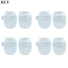 Load image into Gallery viewer, KLV 4 Pair/set Simple Cute Baby Knitting Mitten Newborn Anti-eat Hand Anti-Grab Face Protect Glove Baby Mitten
