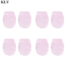 Load image into Gallery viewer, KLV 4 Pair/set Simple Cute Baby Knitting Mitten Newborn Anti-eat Hand Anti-Grab Face Protect Glove Baby Mitten
