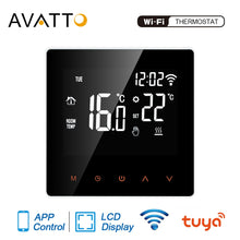 Load image into Gallery viewer, AVATTO Tuya WiFi Smart Thermostat, Electric floor Heating Water/Gas Boiler Temperature Remote Controller for Google Home, Alexa
