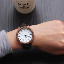 Load image into Gallery viewer, Couple Watches Leather Lover's Watches Simple School Student Watch Gifts for Men Women Clock Pareja Minimalist Pair watch
