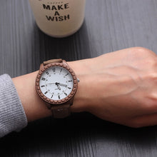 Load image into Gallery viewer, Couple Watches Leather Lover's Watches Simple School Student Watch Gifts for Men Women Clock Pareja Minimalist Pair watch
