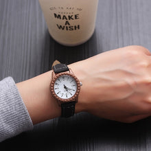 Load image into Gallery viewer, Couple Watches Leather Lover's Watches Simple School Student Watch Gifts for Men Women Clock Pareja Minimalist Pair watch
