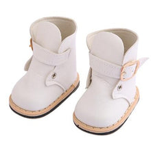 Load image into Gallery viewer, fit for 18 inch Girls Dolls Snow Boots shoes for doll accessories baby doll winter Chirstmas shoes
