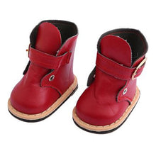Load image into Gallery viewer, fit for 18 inch Girls Dolls Snow Boots shoes for doll accessories baby doll winter Chirstmas shoes
