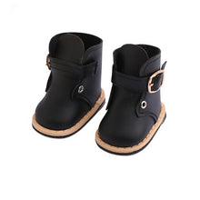 Load image into Gallery viewer, fit for 18 inch Girls Dolls Snow Boots shoes for doll accessories baby doll winter Chirstmas shoes
