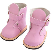 Load image into Gallery viewer, fit for 18 inch Girls Dolls Snow Boots shoes for doll accessories baby doll winter Chirstmas shoes
