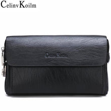 Load image into Gallery viewer, Celinv Koilm Luxury Brand  Men's Handbag Day Clutches Bags For Phone and Pen High Quality Spilt Leather Wallets Hand bag Male
