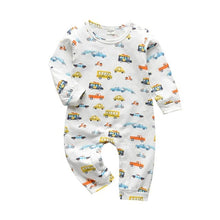 Load image into Gallery viewer, Baby Boys Girls Romper Cotton Long Sleeve Letter Mom Plus Dad Equal Me Jumpsuit Infant Clothing Autumn Newborn Baby Clothes
