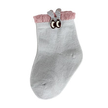 Load image into Gallery viewer, Baby Socks Cotton Socks Girls Boys Newborn Socks Cartoon Decoration Boneless Suture Children Infant Socks Baby Clothing

