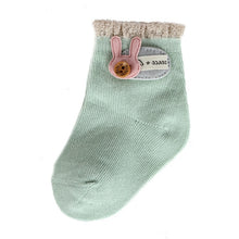 Load image into Gallery viewer, Baby Socks Cotton Socks Girls Boys Newborn Socks Cartoon Decoration Boneless Suture Children Infant Socks Baby Clothing
