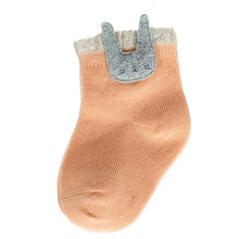 Load image into Gallery viewer, Baby Socks Cotton Socks Girls Boys Newborn Socks Cartoon Decoration Boneless Suture Children Infant Socks Baby Clothing

