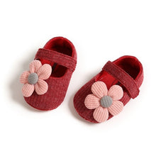 Load image into Gallery viewer, Baby Shoes Girls Boy First Walkers Newborn Slippers Baby Girl Crib Shoes Footwear Prewalker 0-18M
