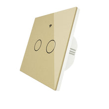 Load image into Gallery viewer, NEW Upgraded WiFi Smart RF433 Touch Switch 2/3 Way Smart Life/Tuya App Control,Alexa Google Home Voice Control EU US 1/2/3 Gang

