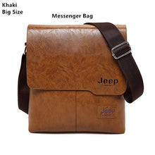 Load image into Gallery viewer, JEEP BULUO Man's Bag 2PC/Set Men Leather Messenger Shoulder Bags Business Crossbody Casual Bags Famous Brand Male Drop Shipping
