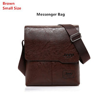 Load image into Gallery viewer, JEEP BULUO Man's Bag 2PC/Set Men Leather Messenger Shoulder Bags Business Crossbody Casual Bags Famous Brand Male Drop Shipping
