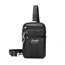 Load image into Gallery viewer, JEEP BULUO Men Shoulder Messenger Bag Small Multi-function Sling Chest Bag Legs Waist Bag For Man New Fashion Casual Crossbody
