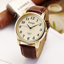 Load image into Gallery viewer, Hot Sale Classic Lovers Watches Men Women Casual Leather Strap Quartz Boy Girl Pair Wristwatch Couple Watch Gift High Quality
