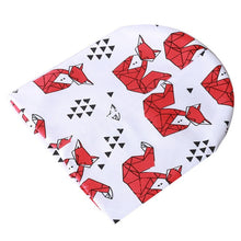 Load image into Gallery viewer, 2020 Brand Baby Cap Cartoon Animal Double Printting Cotton Knit Beanie Hats For Toddler Boy Girls Spring Autumn Winter Headwear
