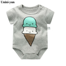 Load image into Gallery viewer, New Summer Baby Boys Romper Animal style Short Sleeve infant rompers Jumpsuit cotton Baby Rompers Newborn Clothes Kids clothing
