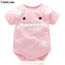 Load image into Gallery viewer, New Summer Baby Boys Romper Animal style Short Sleeve infant rompers Jumpsuit cotton Baby Rompers Newborn Clothes Kids clothing
