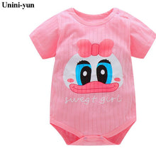 Load image into Gallery viewer, New Summer Baby Boys Romper Animal style Short Sleeve infant rompers Jumpsuit cotton Baby Rompers Newborn Clothes Kids clothing
