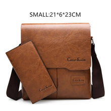 Load image into Gallery viewer, Celinv Koilm Man Messenger Bag 2 Set Men Leather Shoulder Bags Business Crossbody Casual Bag Famous Brand ZH1505/8068
