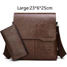 Load image into Gallery viewer, Celinv Koilm Man Messenger Bag 2 Set Men Leather Shoulder Bags Business Crossbody Casual Bag Famous Brand ZH1505/8068
